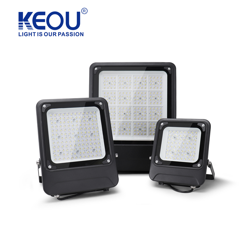 LED-Flutlicht mit Weitwinkellinse