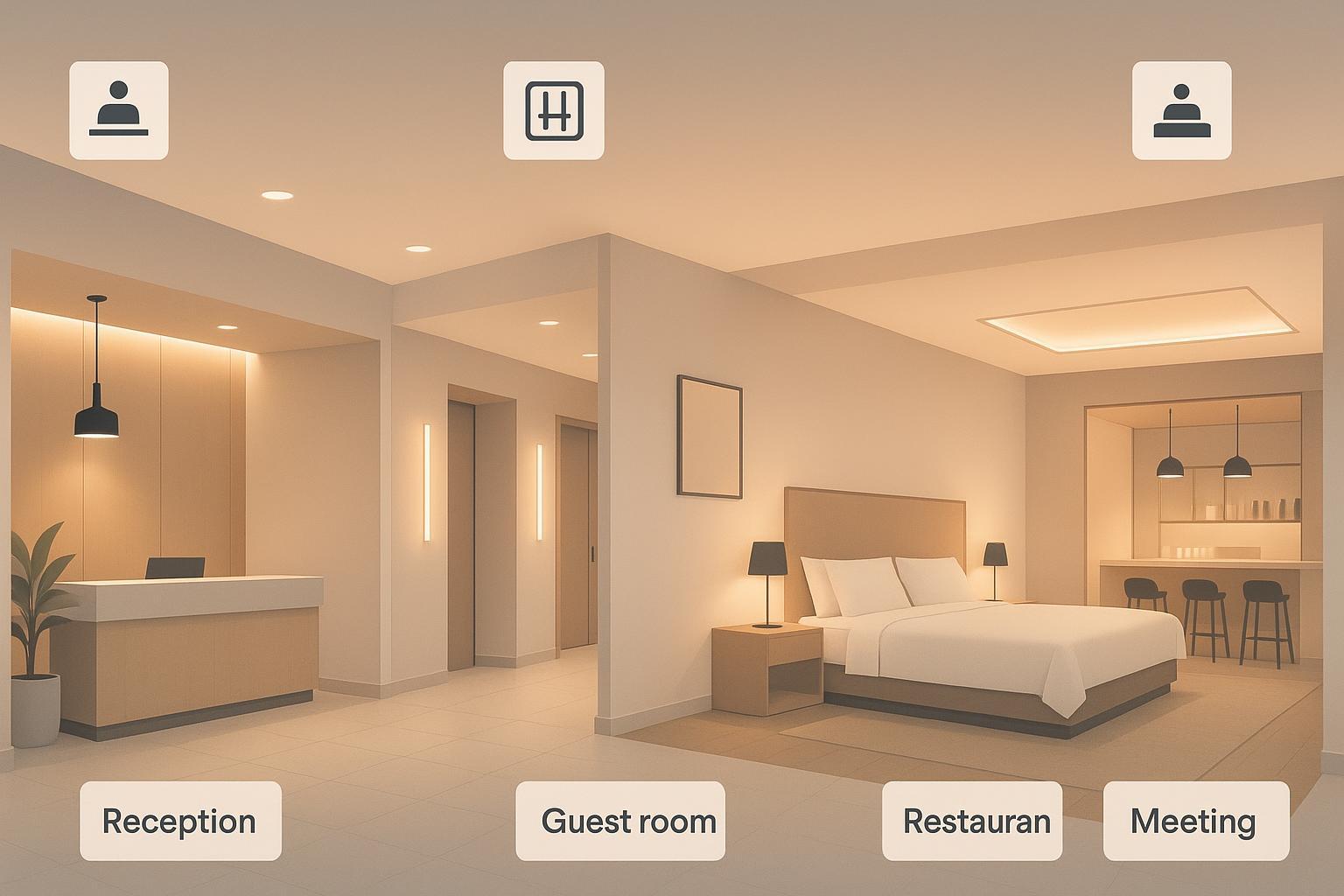 5 beste hotels LED-verlichting keuzes per gebied (2026)