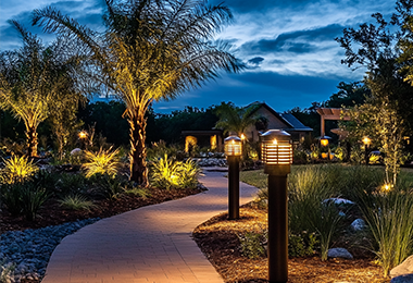 Illuminazione del paesaggio