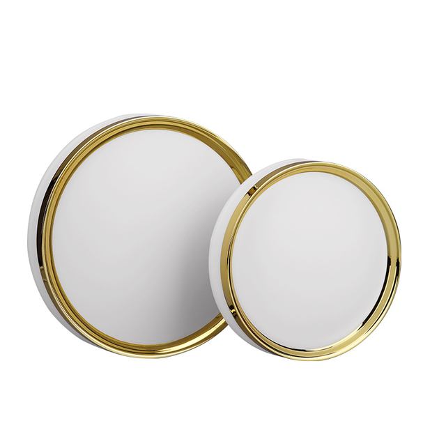 ไฟแผงปรับได้วงแหวนสี-36W สีทอง