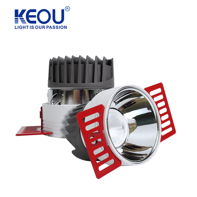 Nr. 09 Single-head aluminium modulaire downlight