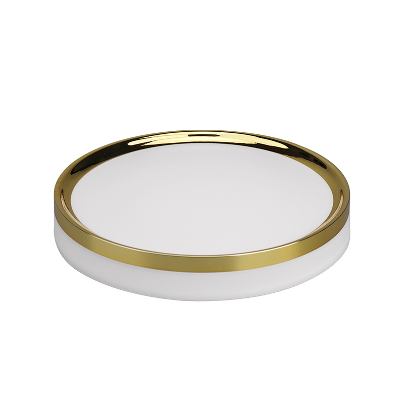 Regulowany panel świetlny z pierścieniem kolorowym – 36W złoty