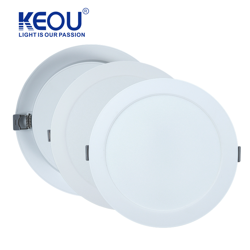 چراغ پنل DOB گرد فرورفته 