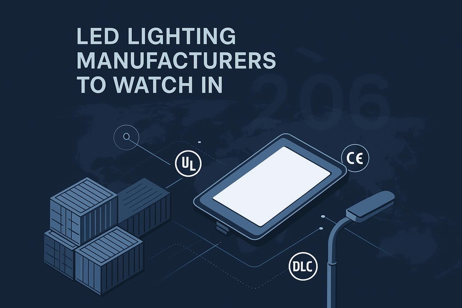 تولید کنندگان چراغ های LED در سال 2026 تماشا کنید