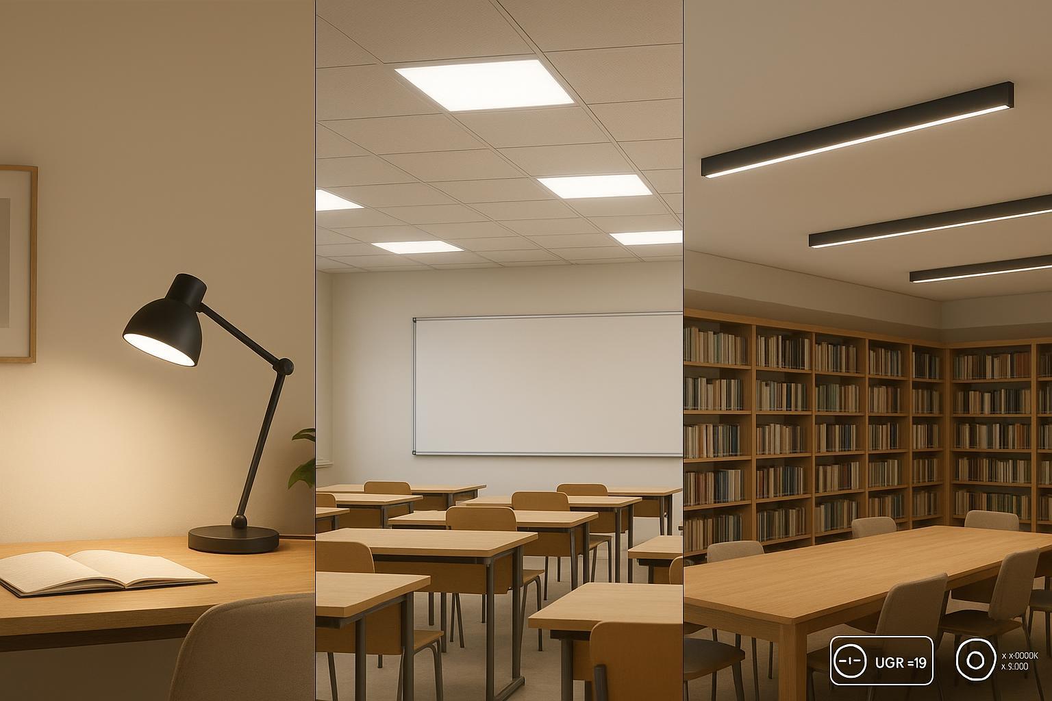 คู่มือขั้นสูงสำหรับระบบแสงสว่าง UGR 19: การเลือก LED ป้องกันแสงสะท้อน