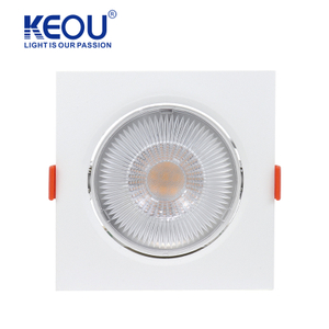 Hasken Haske na PC na Recessed Square