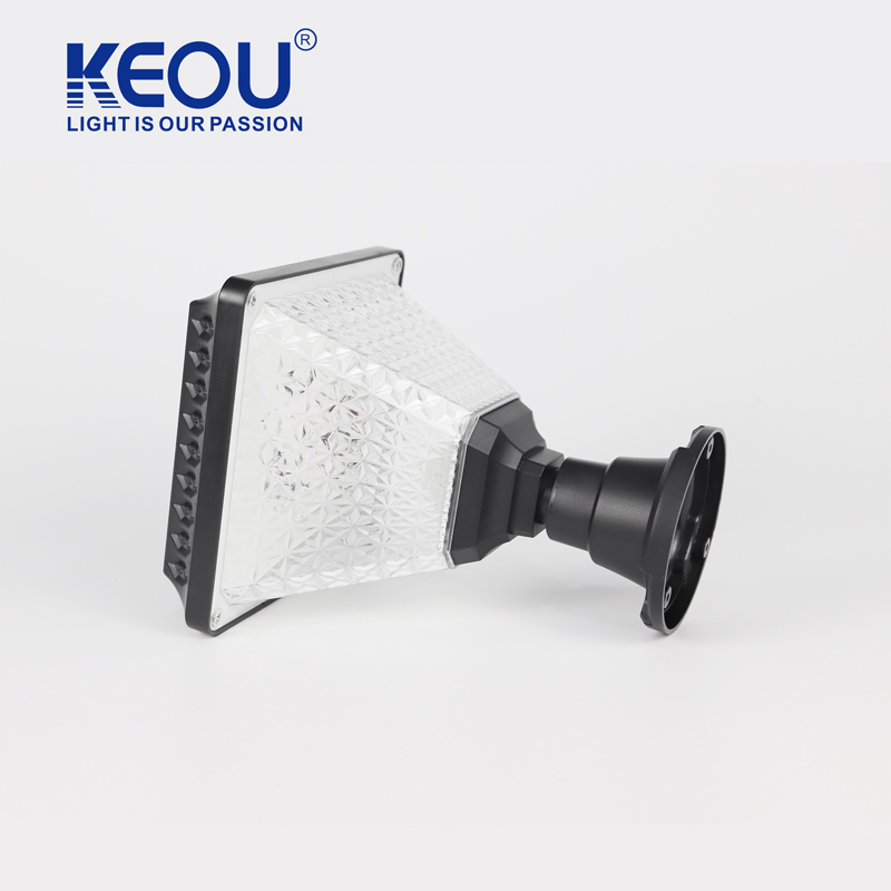 Luz solar cuadrada para jard&iacute;n