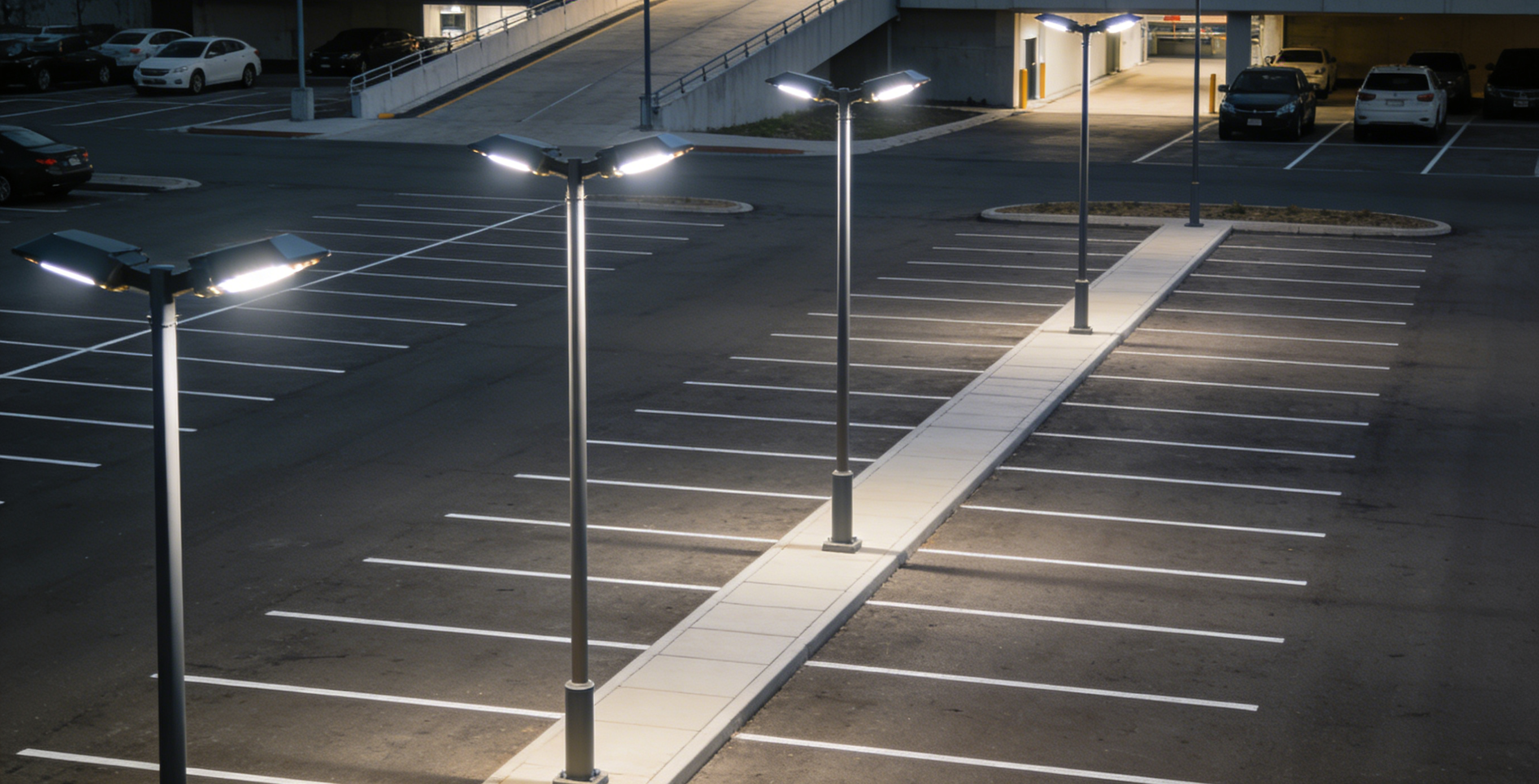 Hoe u het juiste LED-schijnwerpervermogen voor parkeerplaatsen kiest