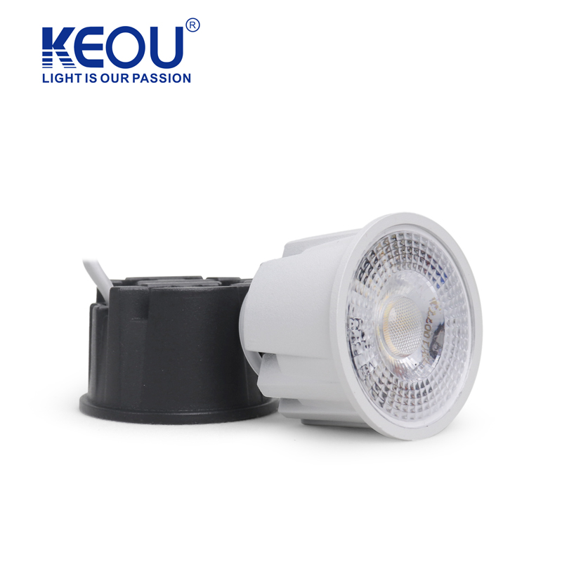Mini 9W 12W Aluminium DOB Spotlight