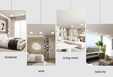 2.4G, APP control smart panel lights