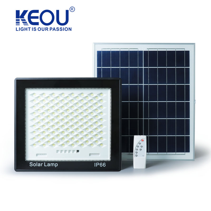 IP66 B&ouml;l&uuml;nm&uuml;ş G&uuml;neş Enerjili Taşkın Işık