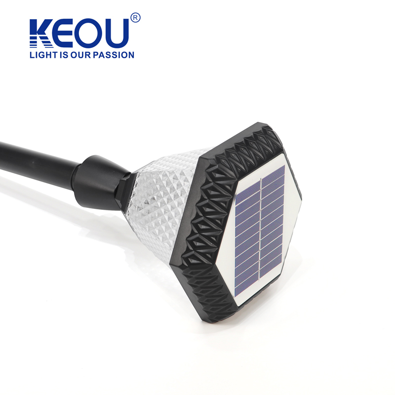 Luz solar de jard&iacute;n hexagonal